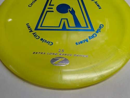 Discraft Z Predator Fairway Driver Disc Golf PFN Old Run 171g Yellow - Picture 3 of 22