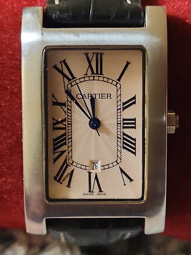 Cartier Tank Americaine Medium Stainless Steel