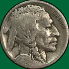 1924-D Buffalo Nickel Good G Coin, Scratch #39056