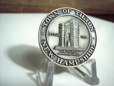 Town Of Tilton New Hampshire - Centennial 1869-1969 Sterling Silver 22