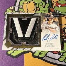Topps 2024 Transcendent Corbin Carroll Jumbo Patch Auto #TJPA-CC2 /5 DBacks 🔥