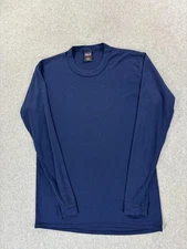 Patagonia CapileneAthletic Fit Base Layer Top (Men's Medium) Blue