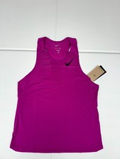 Nike AeroSwift Dri Fit ADV Running Singlet Tank Top Mens Purple FN4231-518