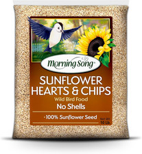 Sunflower Hearts & Chips Wild Bird Seed – 10 Lb. Premium No Mess, Shell-Free Bir 4.95 per gallon