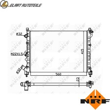 KÜHLER MOTORKÜHLUNG 58943A FÜR RENAULT F3P720/724/670/678/676/674 F4P770 1.8L