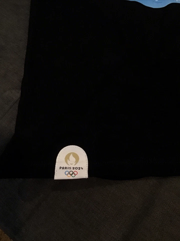 Camiseta Juegos Olímpicos París 2024 Phryge Mascota Talla X Pequeña Negra RARA USADA EN EXCELENTE ESTADO Foto 4 de 4