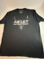 Ariat International Men  s Black XL Cotton SS T Shirt