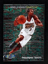 1998-99 Flair Showcase takeit2net /1000 Allen Iverson #8TN HOF