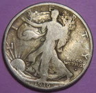 1916-D Liberty Walking Silver Half Dollar - 50C - No Reserve!