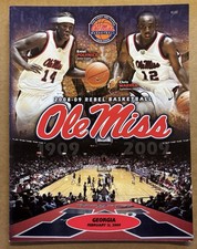 Ole Miss Rebels Basketball Gameday Program Vs Georgia Bulldogs February 21, 2009
