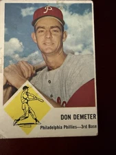 1963 Fleer - Don Demeter #53