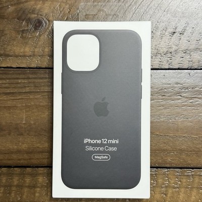 Apple Silicone Case with MagSafe for iPhone 12 mini - Black