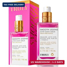 Truly Beauty Luxury After Shave Serum Soothing Hydrating Post Shave Treatmen