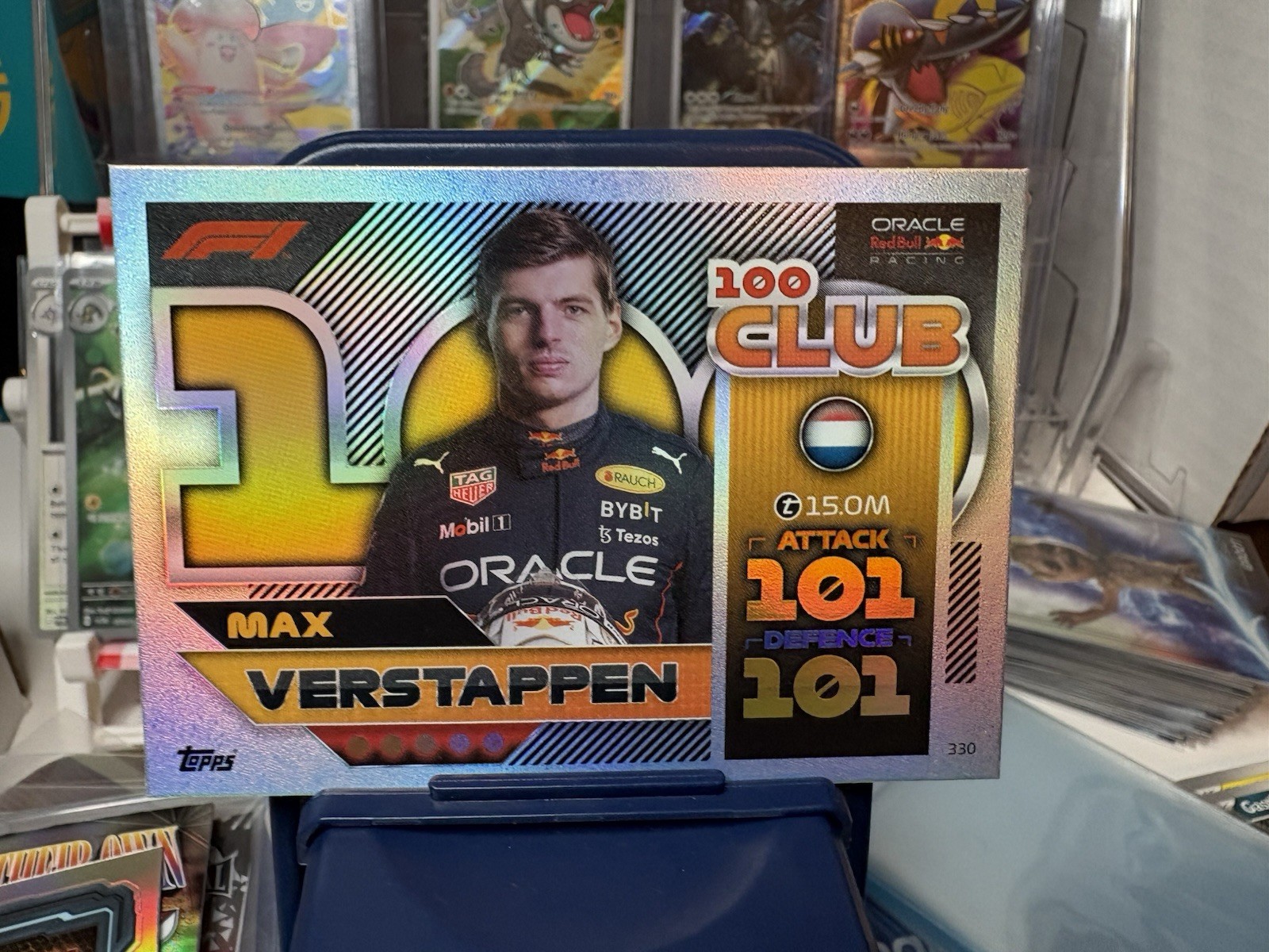 Topps Turbo Attax 2022 Max Verstappen 100 Club F1 World Champion Card Lot