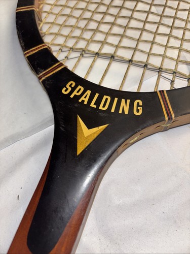 Spalding Pancho Gonzales Signature Vintage Holz Tennisschläger - sehr schön! - Bild 2 von 9