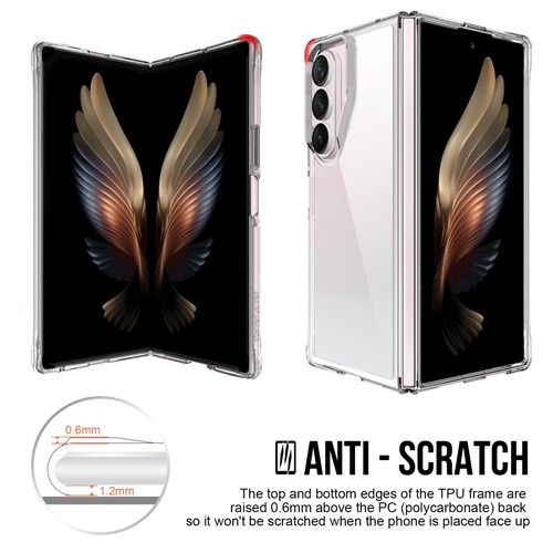 iCoverLover For Samsung Galaxy Z Fold7 Case Shock-proof Cover Clear - Picture 8 of 12