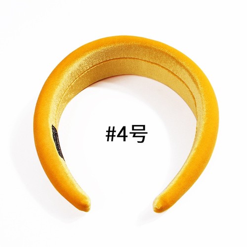 Moda Mujeres Acolchado Terciopelo Diadema Aro Diadema Diadema Accesorios - Imagen 8 de 24