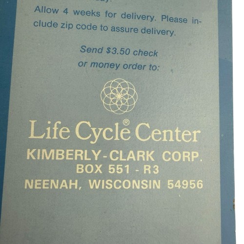 Vintage Kotex 30 Regular Feminine Napkins Blue Rose Box Proportioned Movie Prop - Picture 12 of 15