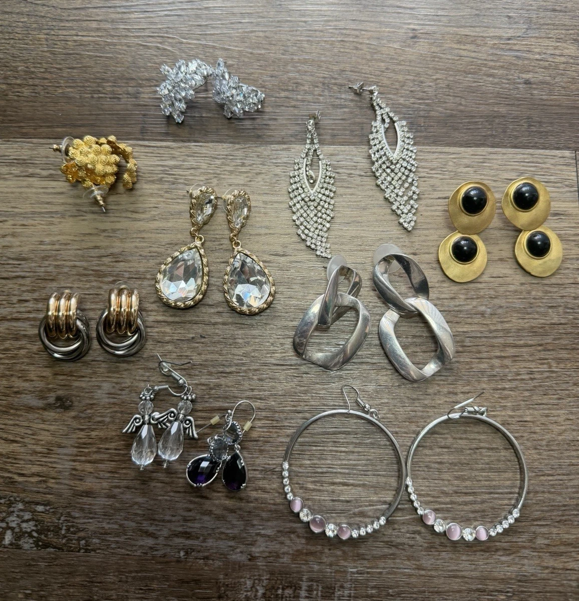 vintage costume jewelry earrings products for sale | eBay