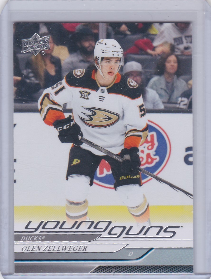 2024-25 Upper Deck Series 1 Young Guns Olen Zellweger #236