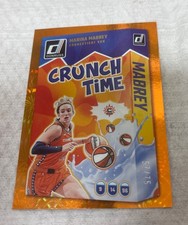 2025 Donruss WNBA Crunch Time Orange Fireworks 🔥Marina Mabrey 🔥Card #57/75