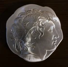 5 Troy Oz .9999 Fine Silver Argentia HERAKLES -Ultra High Relief Art Bar