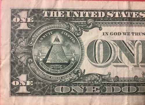 Trinary Repeater Radar Boeing ✈ 737 88 737 ✈ One Dollar Bill Fancy Serial Number - Picture 5 of 6
