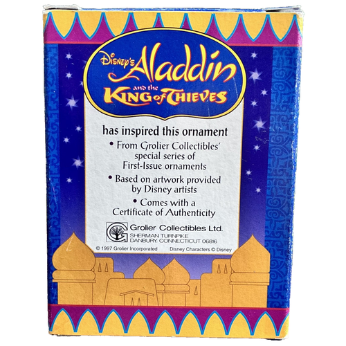 Ornement de Noël à suspendre Disney Jasmine premier numéro 1997 avec certificat - Photo 8/12