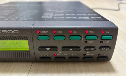 Yamaha FX500 Simul Effect Processor with Adapter Used from Japan - Picture 5 of 12