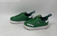 Adidas Kids Gazelle 360 JI3095 Green Low Top Slip-On Sneaker Shoes Size 7K