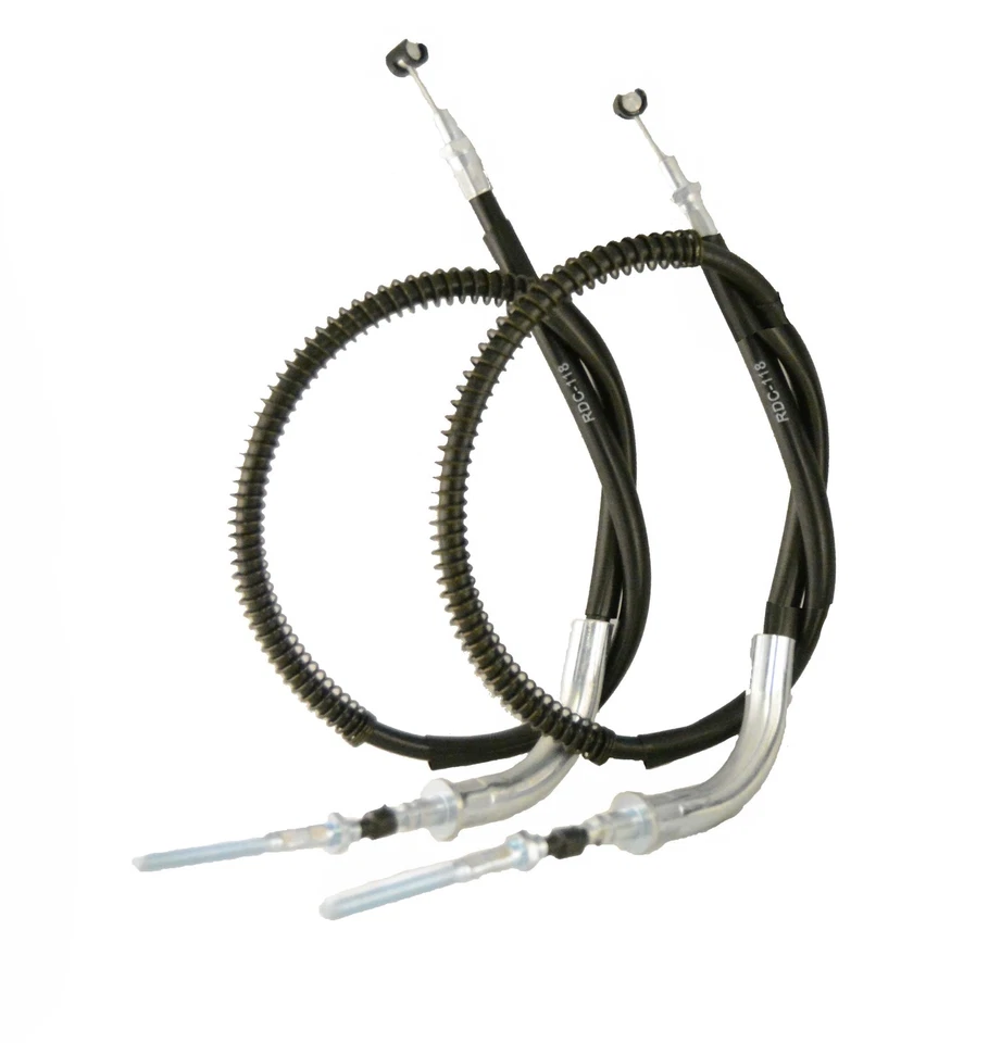 Front Brake Cables fit Yamaha Timberwolf YFB250 4x4 1994 - 2000 Upper and Lower - Image 3 of 4