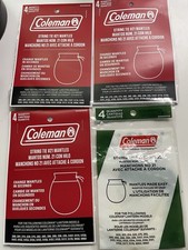 16 GENUINE COLEMAN LANTERN MANTLES 21 STRING TIE 4 PACKS OF 4 16 MANTLES  NEW