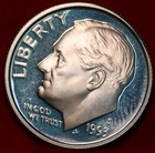 Uncirculated Proof Cameo 1993-S San Francisco Mint Silver Roosevelt Dime — photo 1