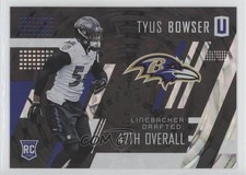 2017 Panini Unparalleled Class of 2017 Rookie Tyus Bowser #281 z8s