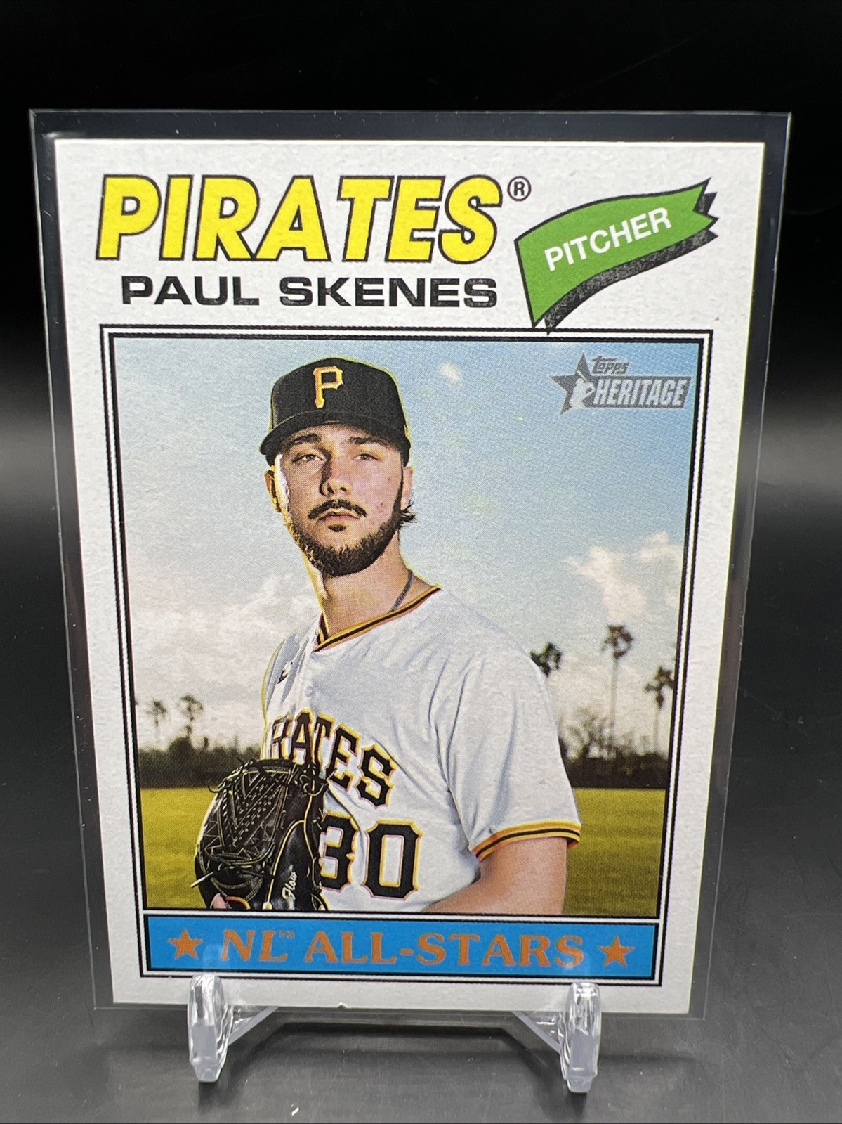 2026 Topps Heritage Paul Skenes #33 Pirates