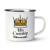Gift Base C*Ntship Krone Emaille Tasse Becher Rude Dad Geburtstag Tee