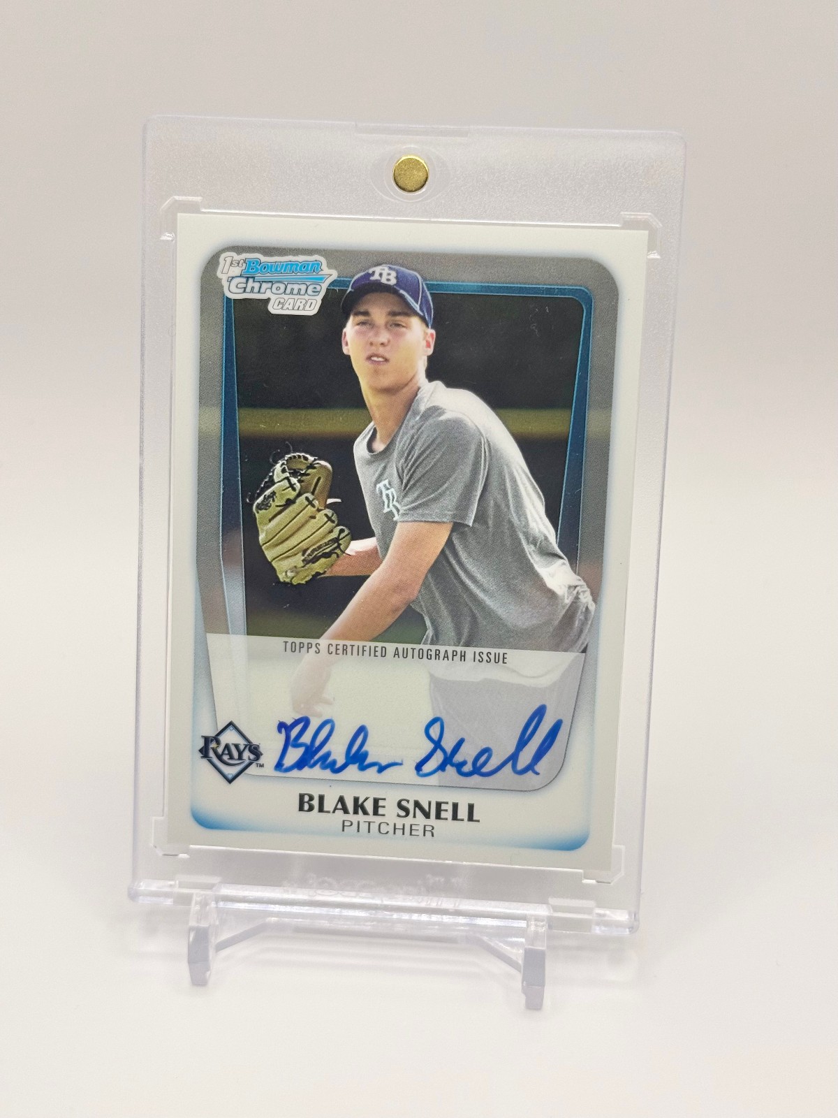 2011 Bowman Chrome Draft Picks & Prospects Blake Snell Auto Rookie RC #BCAP-BSN