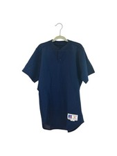 vintage russell athletic mesh henley shirt youth size XL NOS NWOT 90s USA made
