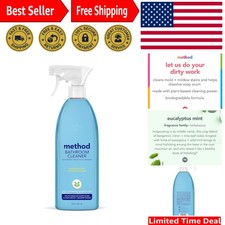 Bleach-Free Eucalyptus Mint Bathroom Cleaner - Powerful 28 Oz Mold Remover Spray 0.31 per fl oz