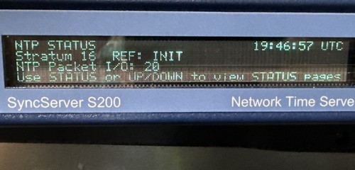 Symmetricom SyncServer S200 Network Time Server - 1520R-S200 /w Rackmount ears - Picture 2 of 8