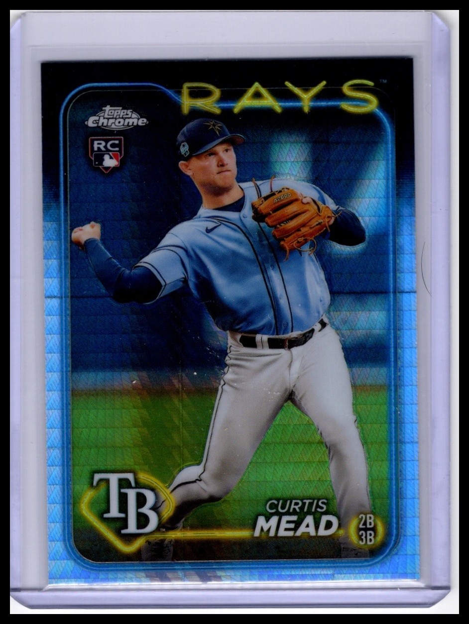2024 Topps Chrome #209 Curtis Mead Prism Refractors