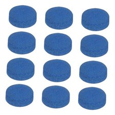Billiard Pool Cue Tips, Pool Cue Tips Replacement Kit Cow Leather Pool 12mm Blue