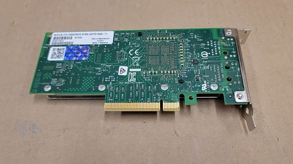 Intel X540-T1 X540T1BLK 1-Port RJ-45 Ethernet Converged Network