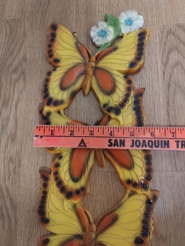 Vintage 1978 Universal Statuary Corp. Groovy Butterfly Art Piece 24" Tall - Bild 7 von 9