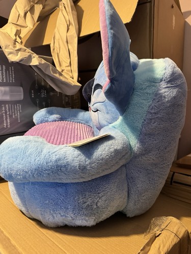 Stitch Plush Chair for Kids – Disney Soft Seat – Toddler Lounge Chair - Picture 2 of 3