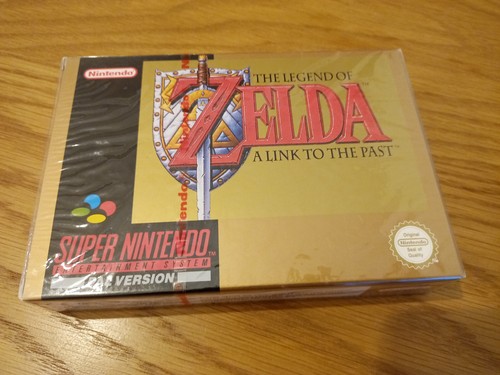 Zelda A Link to the Past SNES Super Nintendo - PAL UK - New Sealed - No VGA - Picture 2 of 12