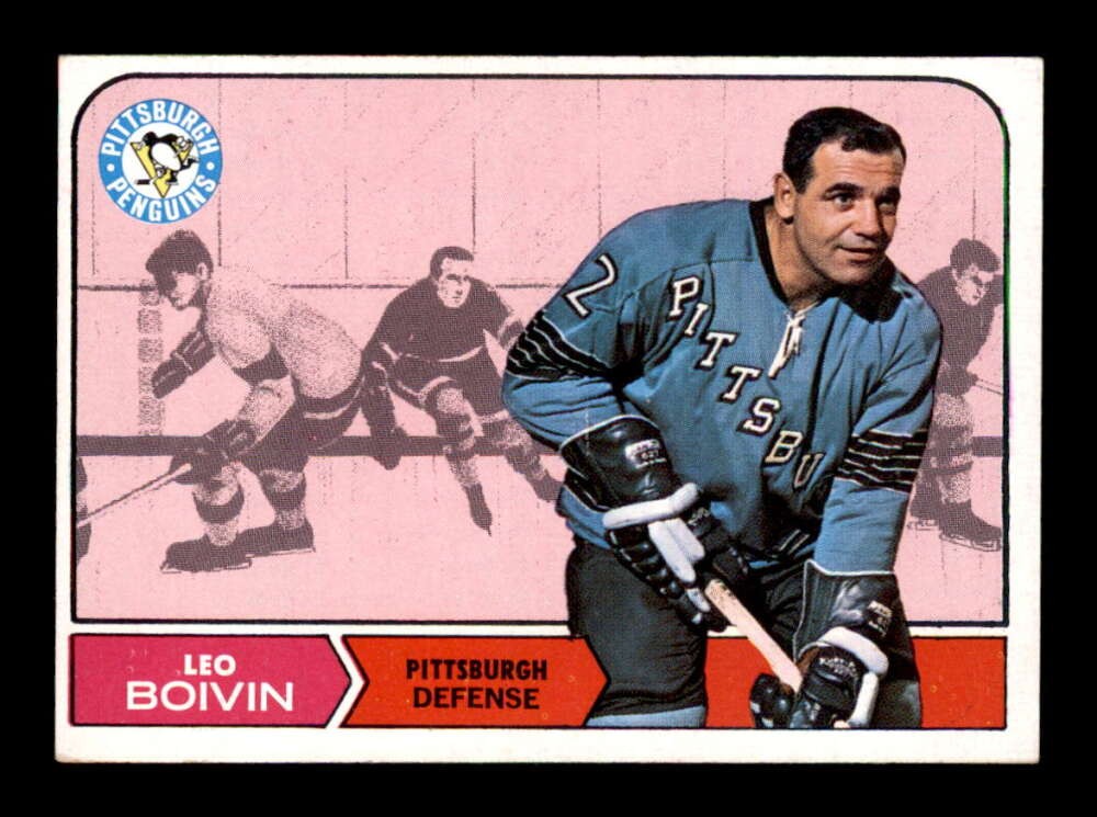 1968 Topps #101 Leo Boivin   EX+ X3311361