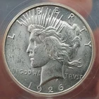 1926-S Peace Silver Dollar Gem BU Gorgeous Blast White coin Nice and Original