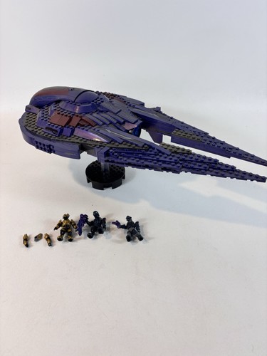 Mega Bloks Halo Covenant Seraph Set 97015 Complete With Figures, No Box / Manual