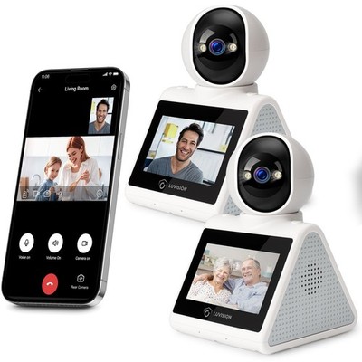 WLAN Überwachungskamera PTZ Autotracking Babyphone Senioren Gegensprechanlage
